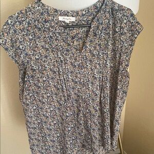 Floral Print Women's Top